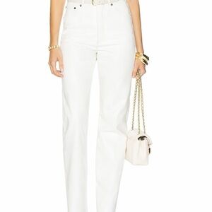 Agolde recycled leather 90’s pinch waist pants
